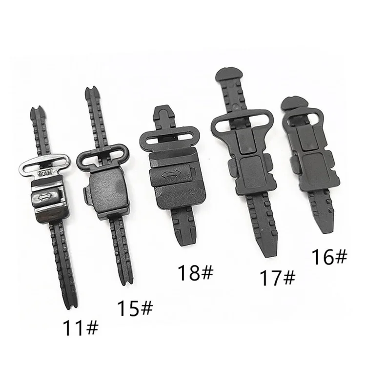 

Good Quality Plastic Adjustable Buckle Plastic Lock Buckle Rail Hat Buckle For Garments Hats