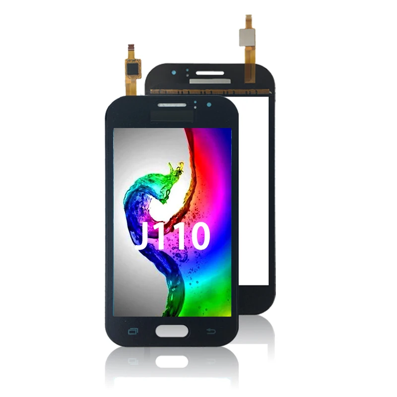 

factoy price Lcd Display Panels touch For Samsung J110 j1ace touch Lcd, Gold/blue/white