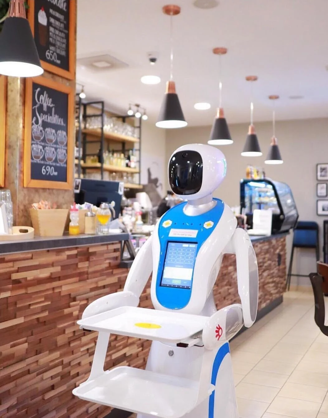 Artificial Intelligence Waiter Robot Made In Suzhou Robots Humanoids ...
