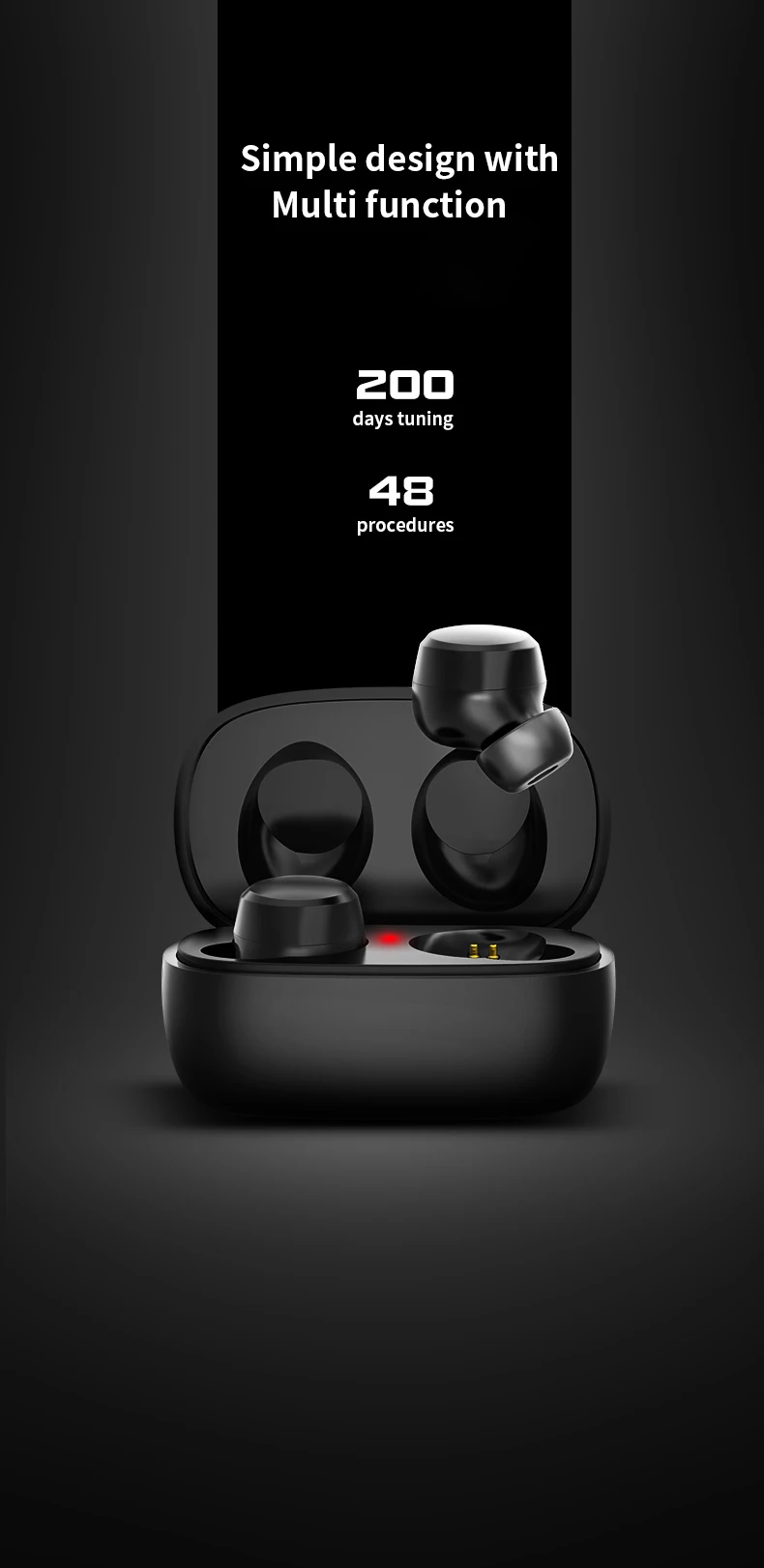 New TWS M7 private patent design BT5.0 Handsfree Sports Mini Earphone full in ear clear sound true wireless Earbuds