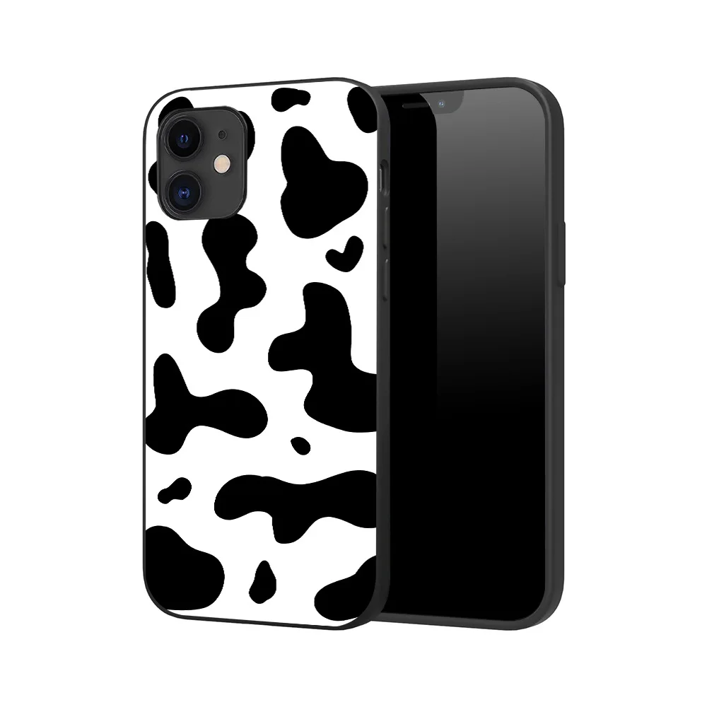

Japanese And Korean Cow Leopard Print Phone Case For Iphone 11 12 13 Pro Max Phone Case phone Cases Custom Logo Production