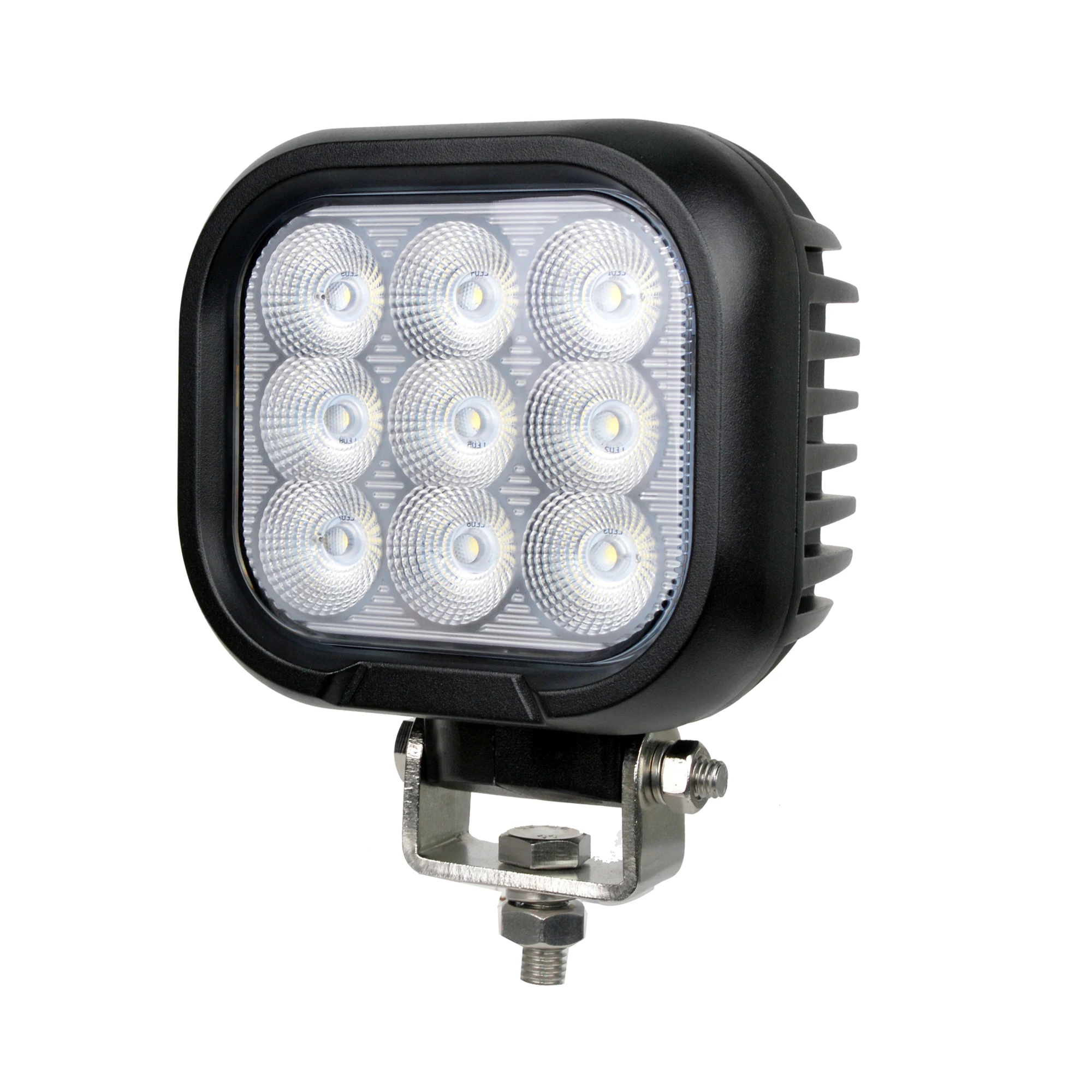 Factory Supply 90W led work light with built-in DT 7200lms square led work lamp with rotatable bracket swivel mount work lamp