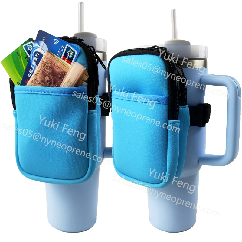 

New Arrival 40oz Neoprene Tumbler Sleeve Portable Water Bottle Pouch For Car Cup Accessories