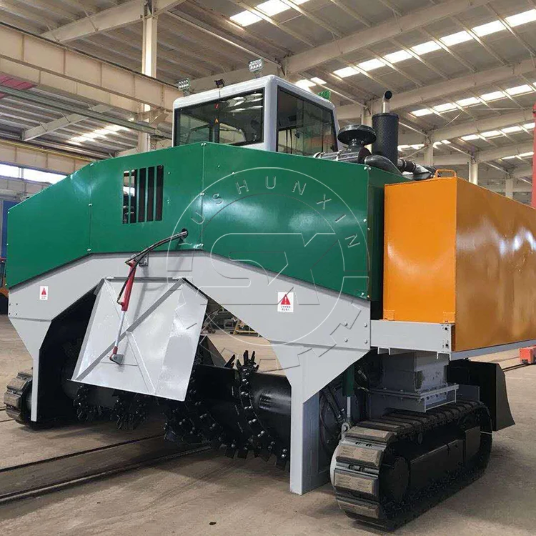 Crawler Walking Manure Compost Turner Machine Equipment For Sale Buy
