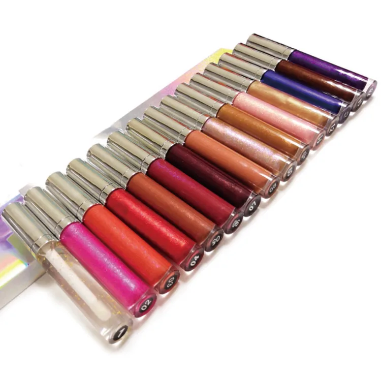 

15 color Waterproof Moisturizing Lip Beauty Makeup Shining Lip Gloss