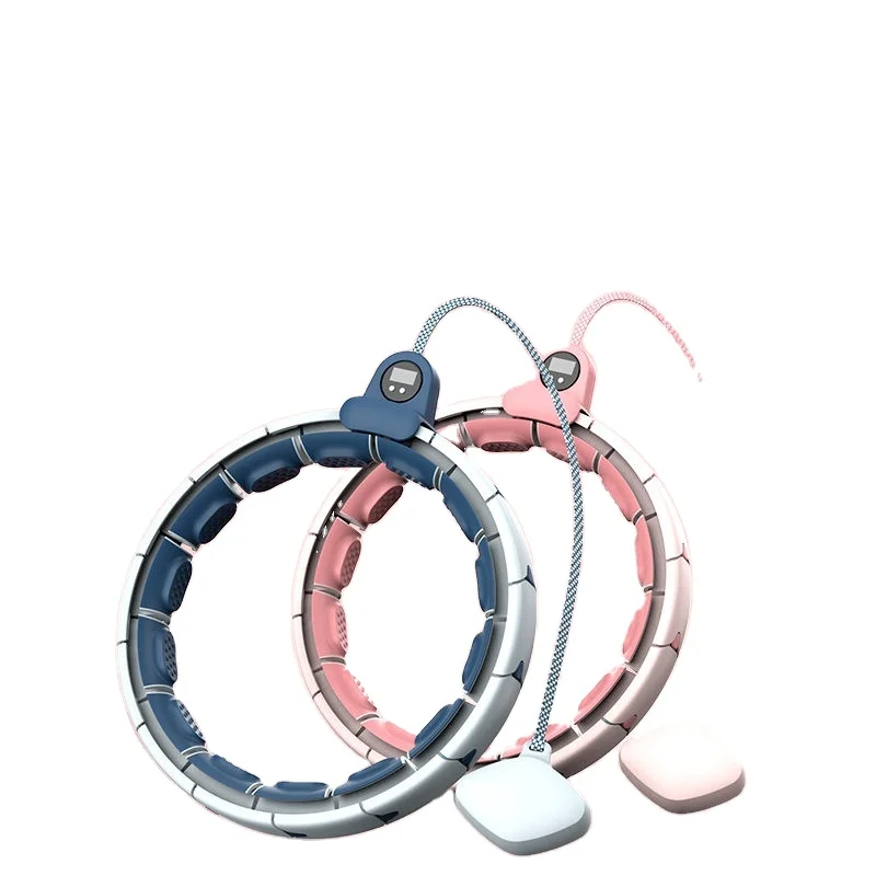 

Smart Hula Ring Auto-Spinning Exercise Fitness Hula Hoops Workout 24 Detachable Sections Hula Hoops