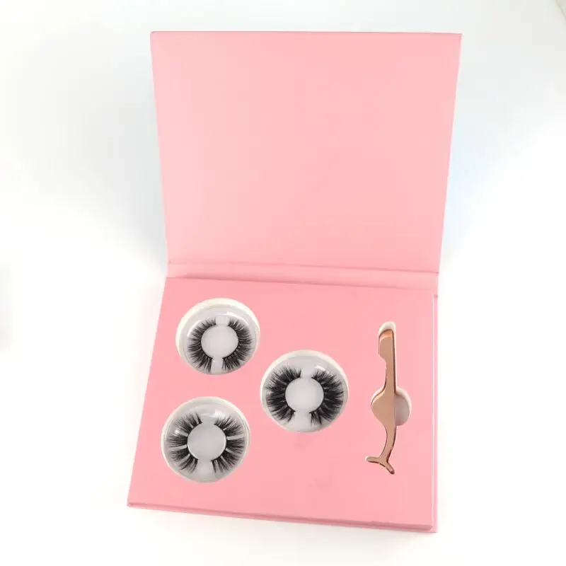 

mink eyelashes wholesale Vendor New Style 3D Mink Eyelashes With Cheap Boxs