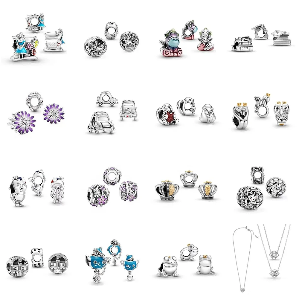 

2021 pre spring collection 925 silver jewelry pendants DIY fashion charm of the original women