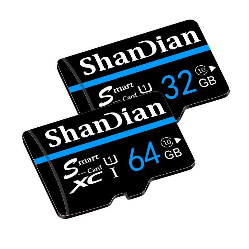 

SHANDIAN Best sale 100% full real capacity micro memory card sd card 8GB 16GB 32GB 64GB 128GB 256gb Plastic Flash Card