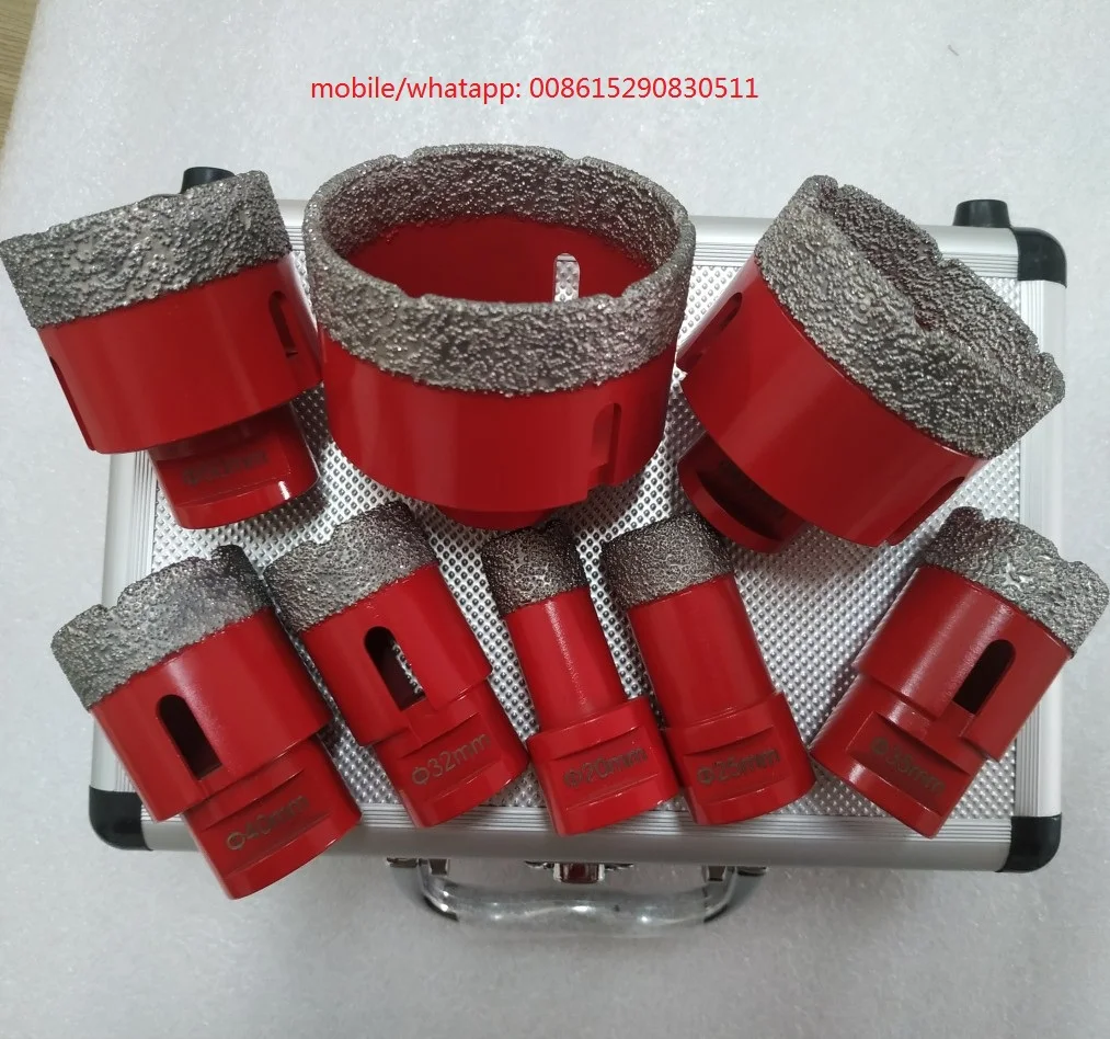 M14 Diamond Hole Saw Diamond Core Drill Bit Marble Granite Hole Saw Diamond Crowns For Ceramic