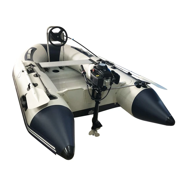 

Hot sale speed boat 3.8M PVC inflatable boat cheap price chinese fish boat