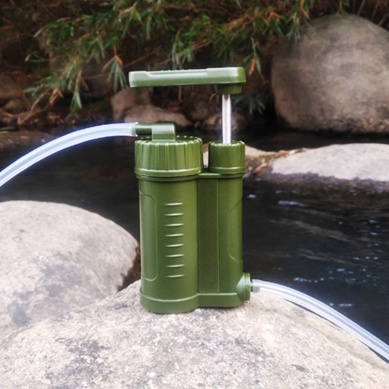 

1000L Filtration Outdoor Water Filter Drink Direct Camping Hiking Emergency Life Survival Portable Purifier Water Filter
