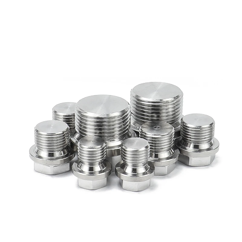 M30-2.0 DIN 910 Pipe Plugs Hex Straight Thread A4 Stainless 5 pcs M30-2.0 DIN 910 Pipe Plugs Hex Straight Thread A4 Stainless 5 pcs