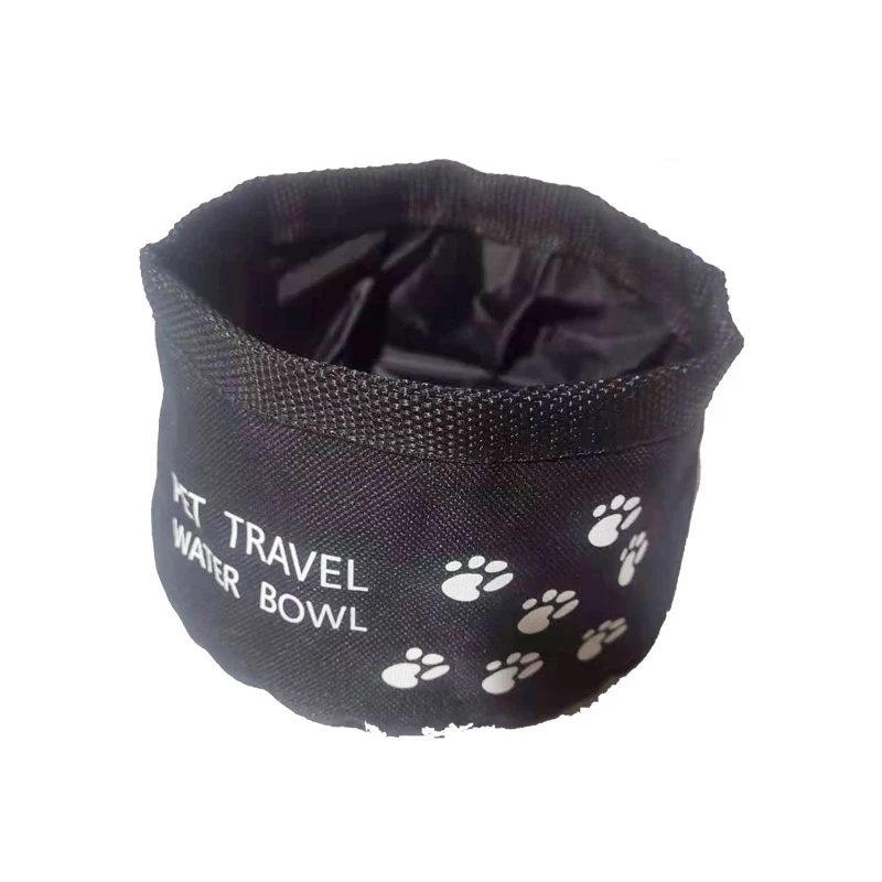 

Lightweight Foldable PortableOutdoor Walking Parking Traveling Dog Travel Bowls, Custom patterns