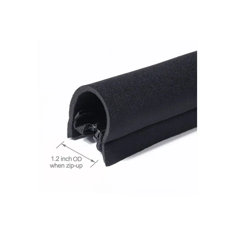 
Flexible neoprene cable management sleeve cable sleeve wrap cover organizer 