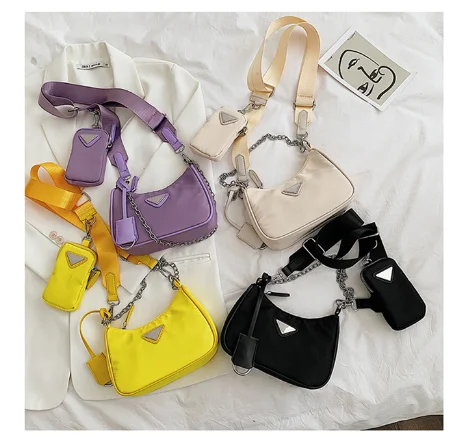 

Black Friday Kendall Shoulder Messenger Bags For Women Bags With Mini Pocket Luxury Nylon Handbag Female Brand Crossbody Bag