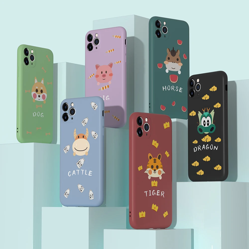 

Imprue Soft All Inclusive Liquid Silicone Zodiac Phone Case For Iphone 11pro