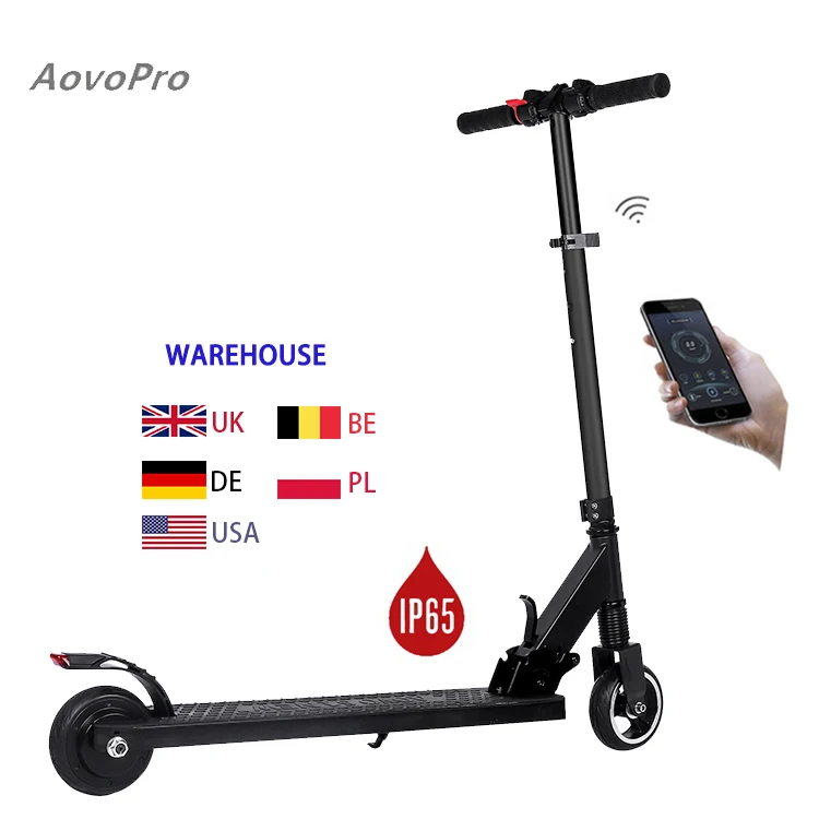 

Esmini Aovo Pro Eu Uk Warehouse DDP Dropshiping 25km/h 5 Inch Electrical Scooter 2 Wheels Kick Scooter for Birthday Gift