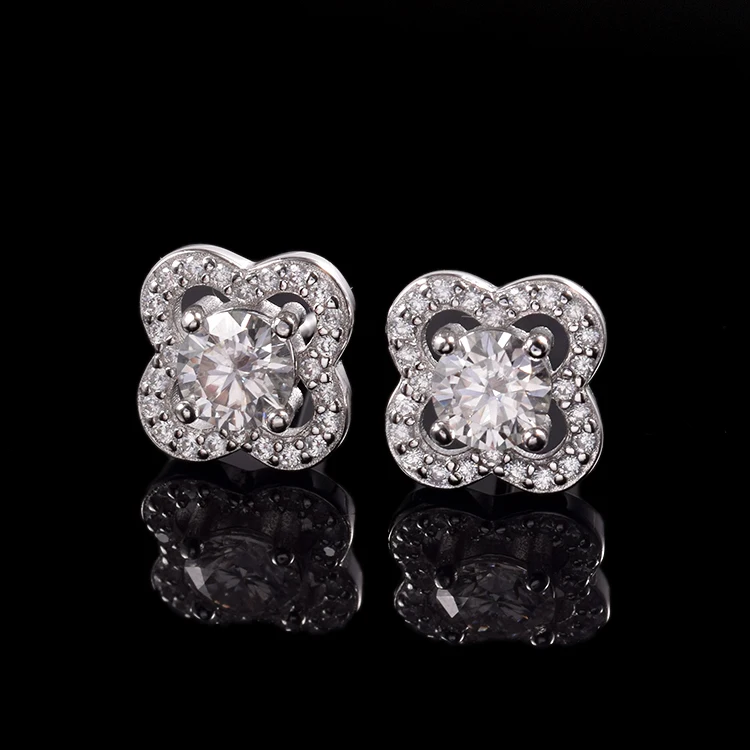

Fashion Moissanite Jewelry Earrings Design For Women And Girls