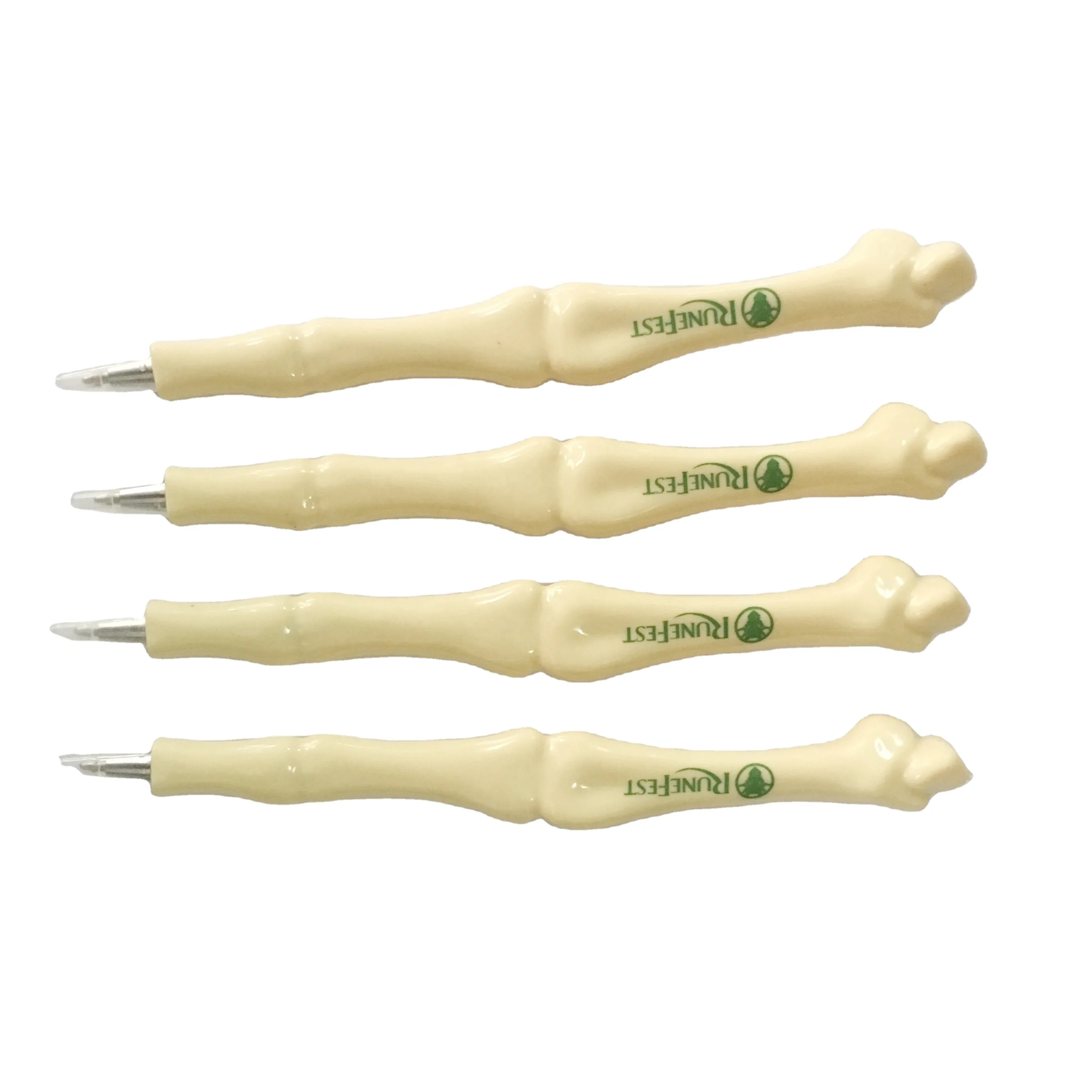 
Custom logo new style promotional plastic bone ballpoint Pen 