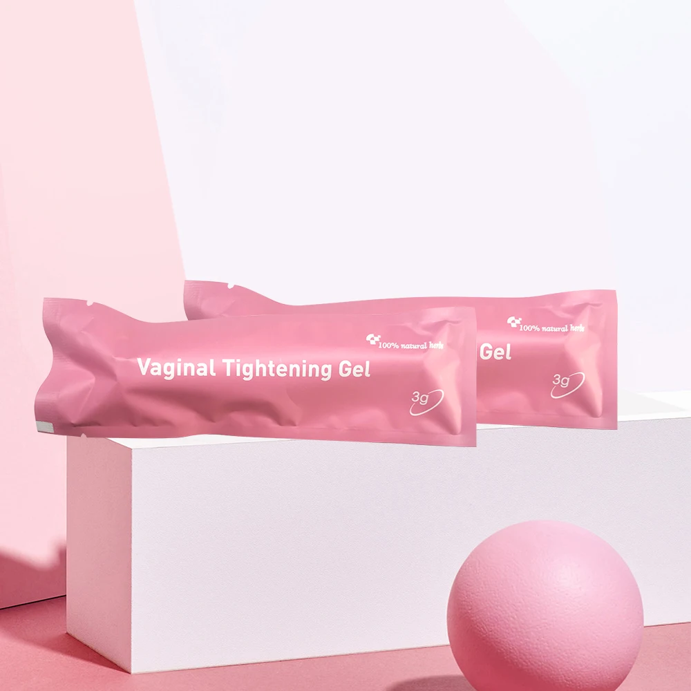 

100% Herbal vagina tightening gel No side effects vaginal gel, Light yellow/ transparant/purple/pink/green