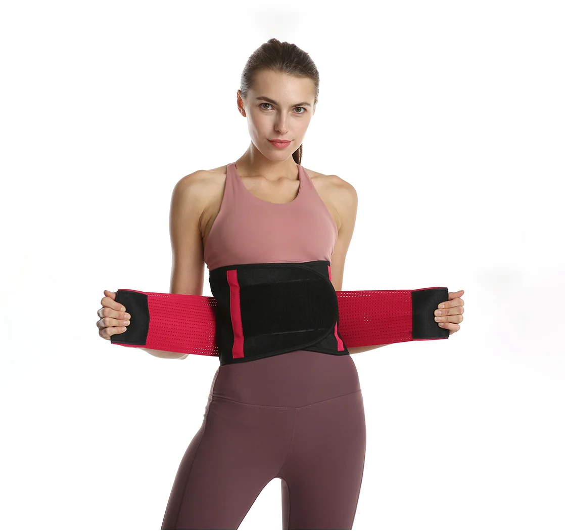 

Hot Selling Women Corset Tummy Sweat Waist Trimmer Belt, Black,purple,red,yellow,pink,blue