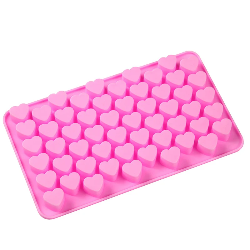 

55 Heart Shape Silicone Cake Molds DIY Love Chocolate Baking Tools Wholesale Dessert Tools