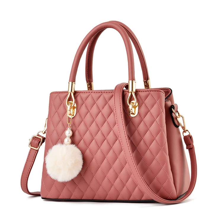 

2021 hot selling fashion large capacity lady handbag leather