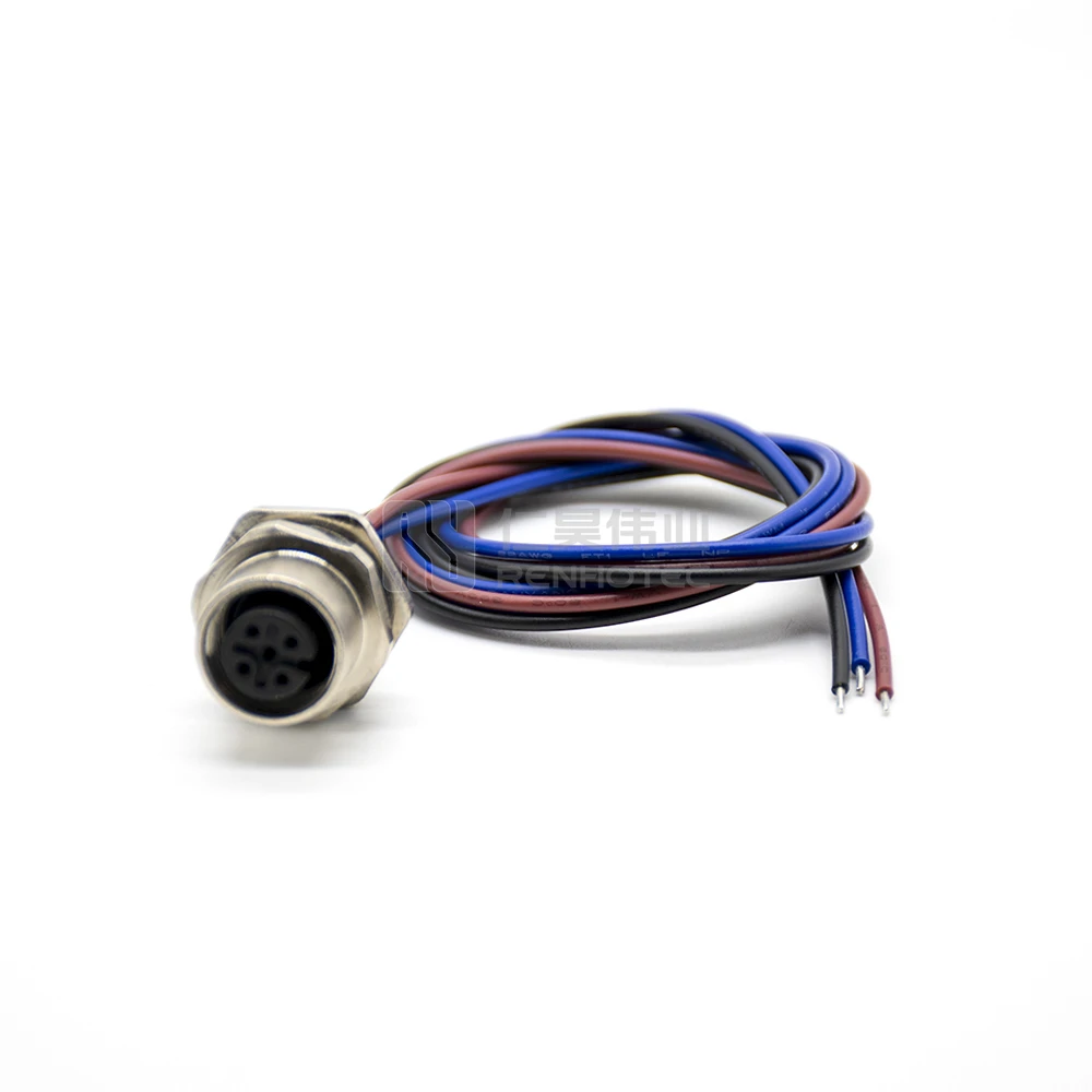 

M12 12 Pin Connector M12 Armoured Connecting Cable M12 USB Cable