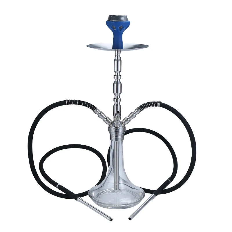 2020 Wholesale High Quality German Hookah Sheesha Glass And Stainless Steel Hookah Arguile Glass