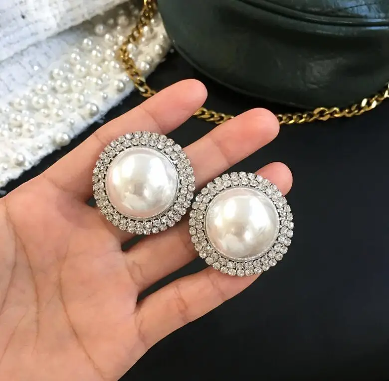 

Fashion pearl stud earrings For Women Wholesale N912178, As pic