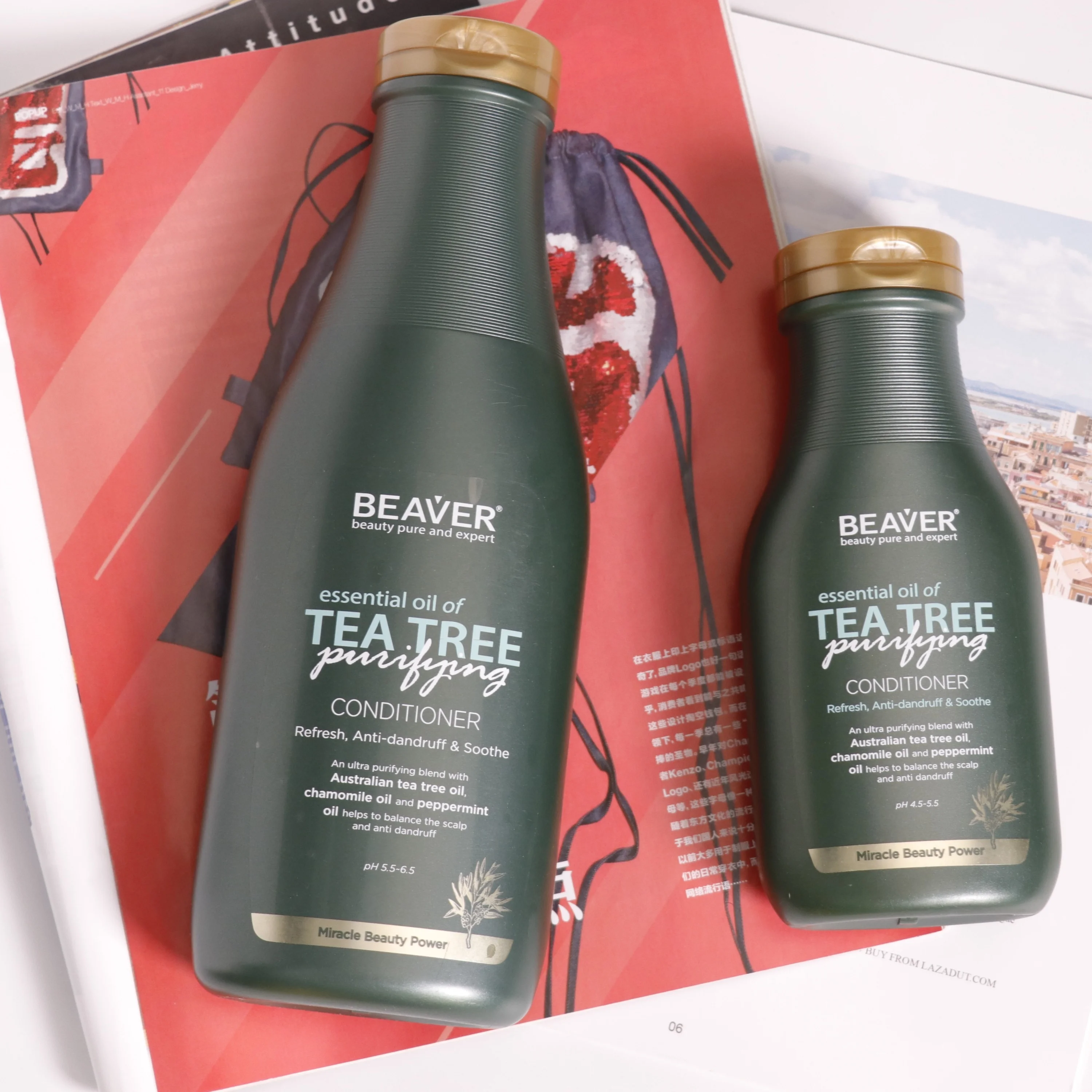 

Hair extension shampoo wholesale hair conditioner shampoo with beaver tea tree hair care shampoo