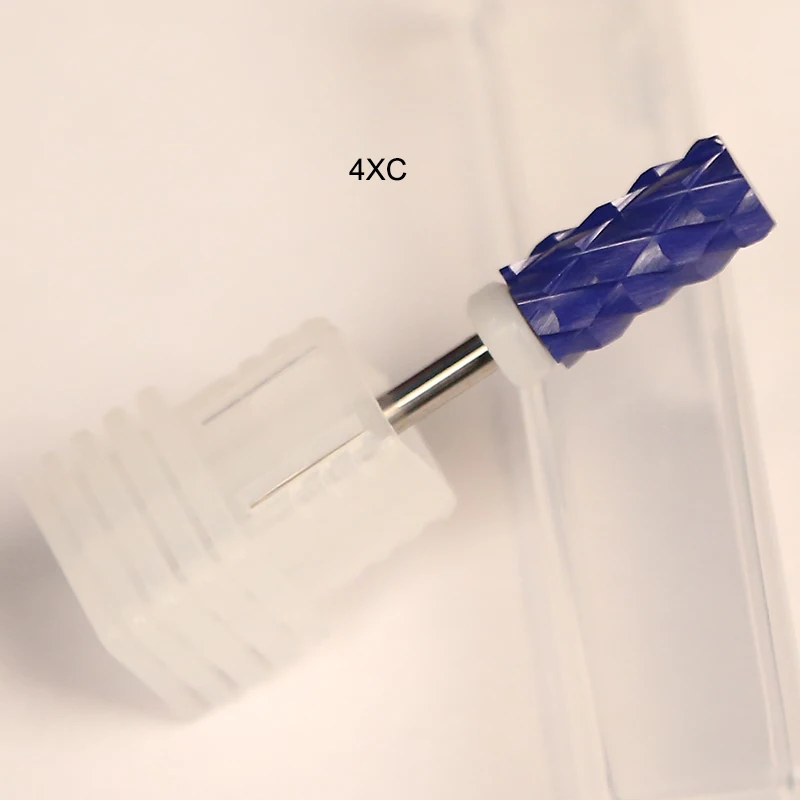 

Blue Tooth Size F/M/C/XXC/3XC/4XC Nail Drill Bits Ceramic Manicure Bit Nail Drill Nail File