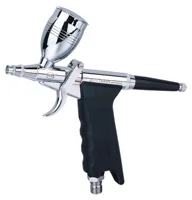 

Double Action Gravity Feed Spray Gun Used For Body Painting / Cake Decorating / Nail Painting Airbrush Gun