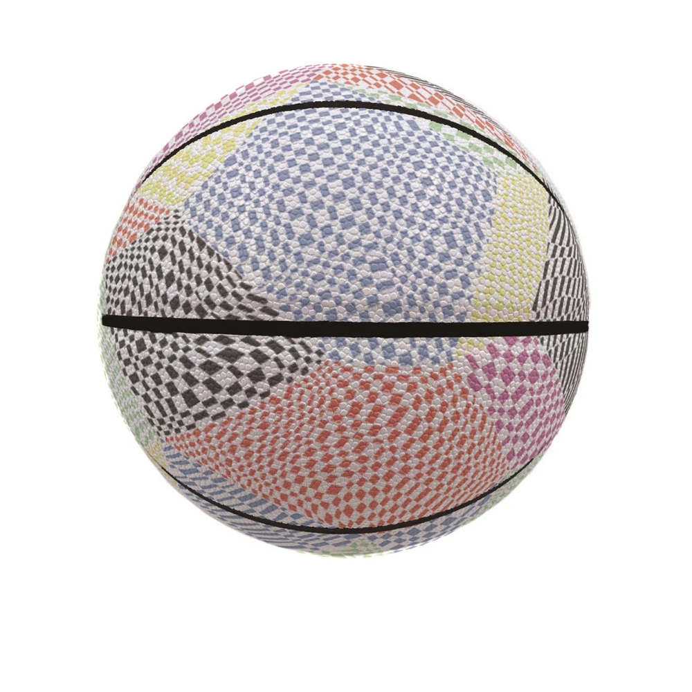 

Multifunctional leather rim rubber basketball supa for wholesales