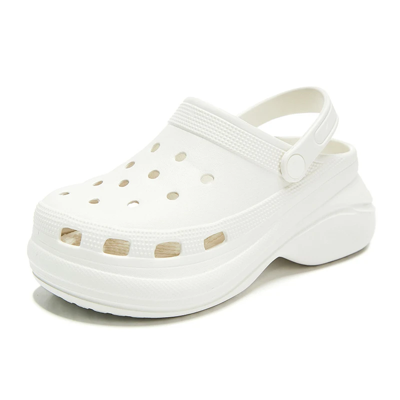 

2021 Summer New Arrival Fashion Garden Clogs Beach EVA Anti-slip Breathable Hollow Hole Sandals For Women Slides Garden Clogs, Color