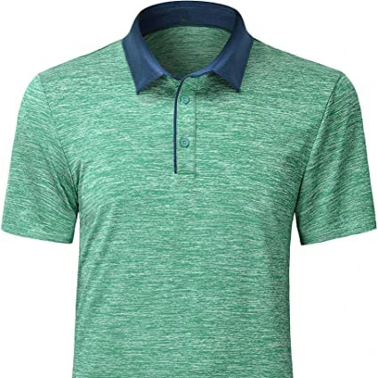 

Factory price custom cotton short sleeve shirt casual green POLO printing breathable men's T shirts, Custom color