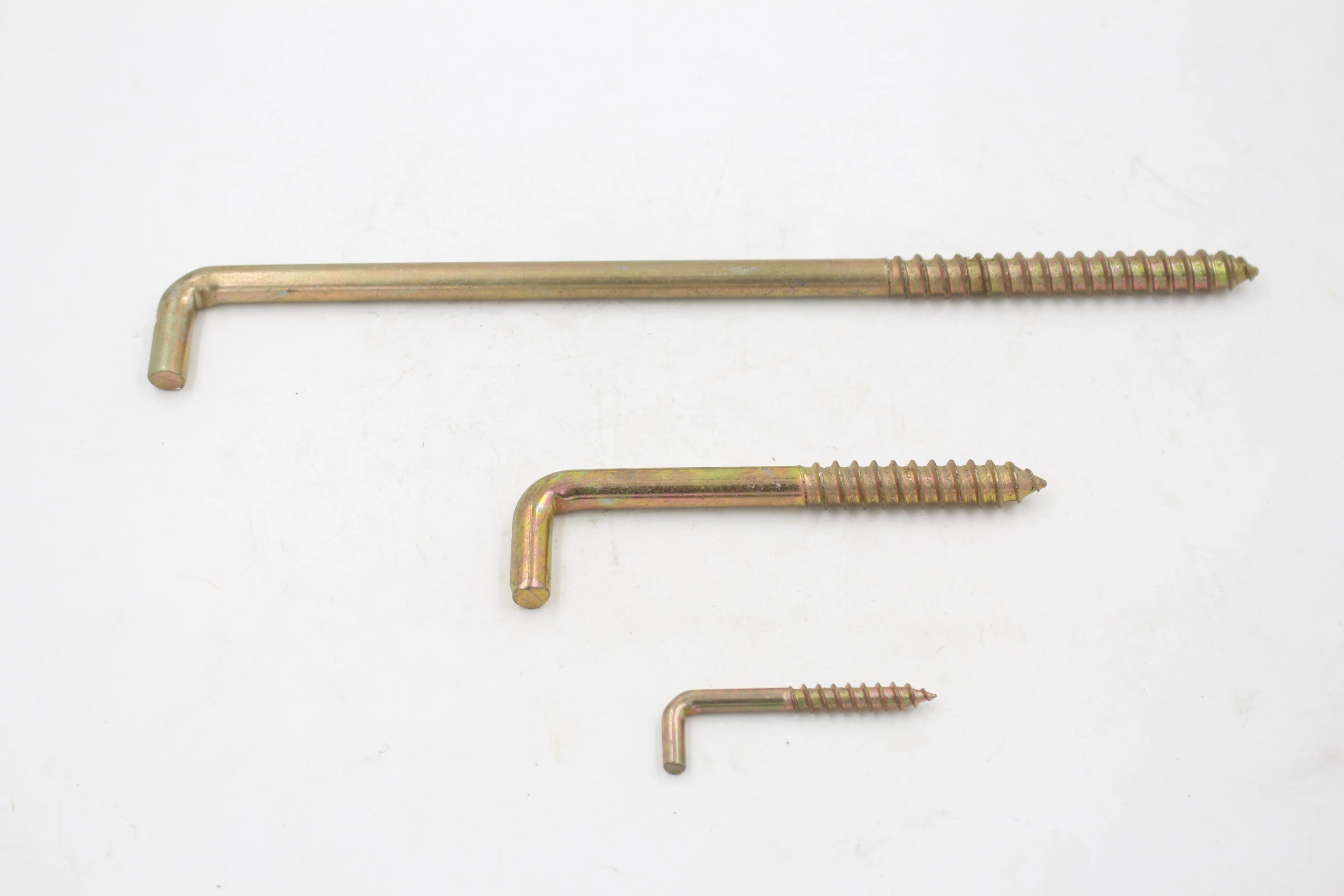 M6 Zincplated Square Bend Screw Hook Buy Square Bend Screw Hook,L