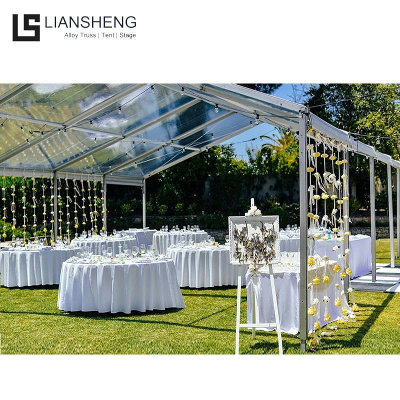 

2021 popular waterproof PVC Aluminum frame event tent for outdoor shop wedding and party