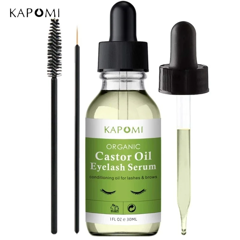 

Private Label Pure Organic Castor Oil Bulk Castor Oil For Eyelash Eyebrow Hair Growth Treatment