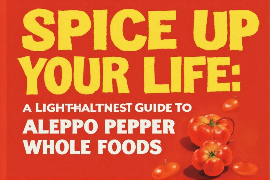Aleppo Pepper Flavor Profile