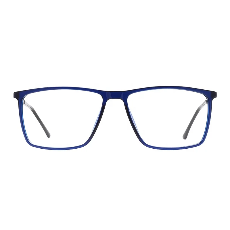 

2022 Hot Sale Customized Logo Fashion Design Mens Square TR90 Optical Eyeglasses Frame