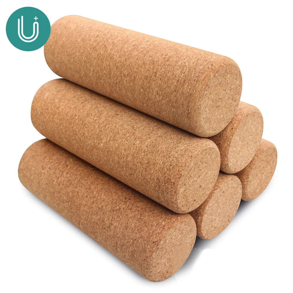 

Eco-friendly 100% Cork Fitness Back Muscle Relax Roller Cork roller