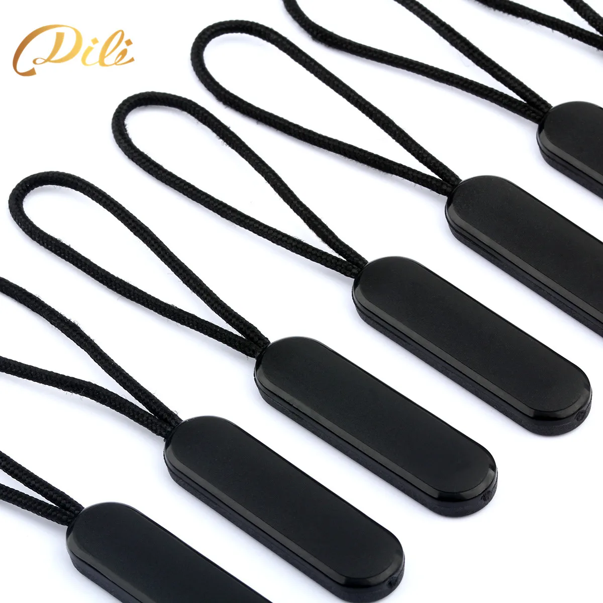 

Zipper Pulls Manufacturer Wholesale Customized Logo PVC zipper puller for Clothing Zipper Tabs for Bags