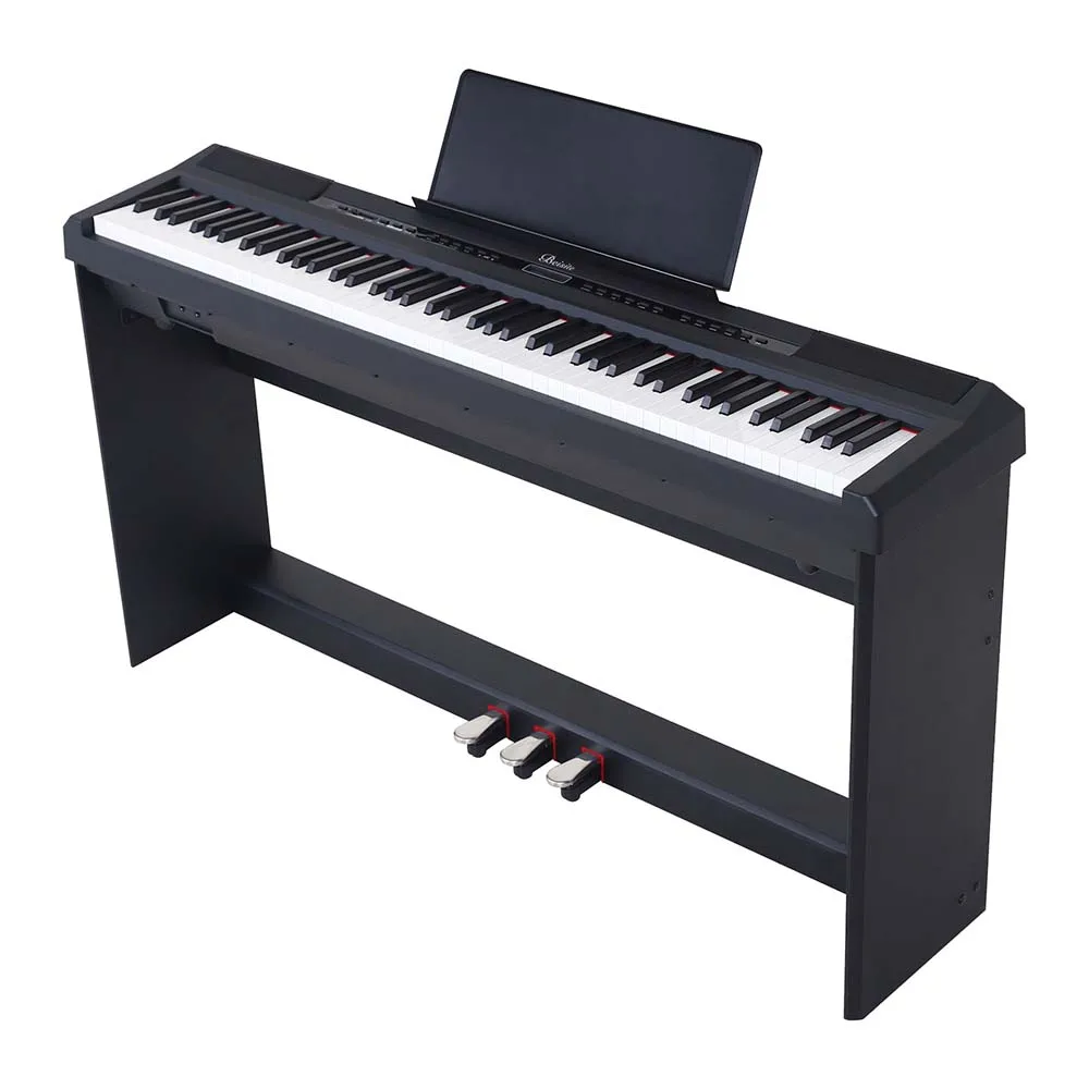 

Portable 194 multifunction digital piano 88 keys hammer action keyboard grand piano