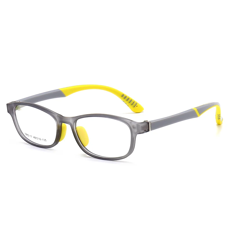 

JH18 kids anti blue light uv protective elastic computer glasses flexible tr90 optical frames 2021