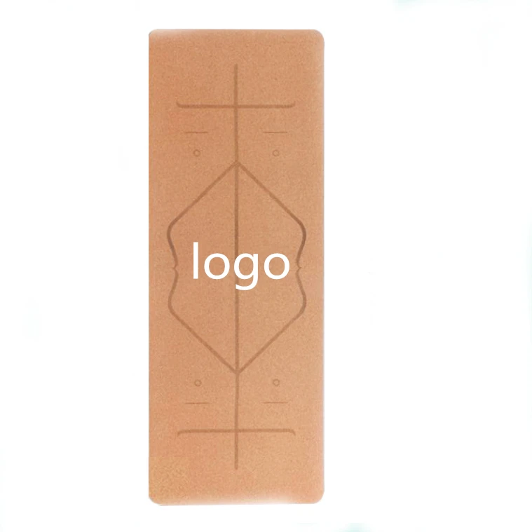 

2021 New Style Wholesale Fitness Waterproof Square Cork Non Slip Exercise Yoga Mat
