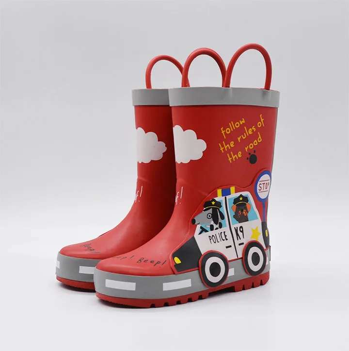 

wholesale cheap waterproof kids rubber rain boots