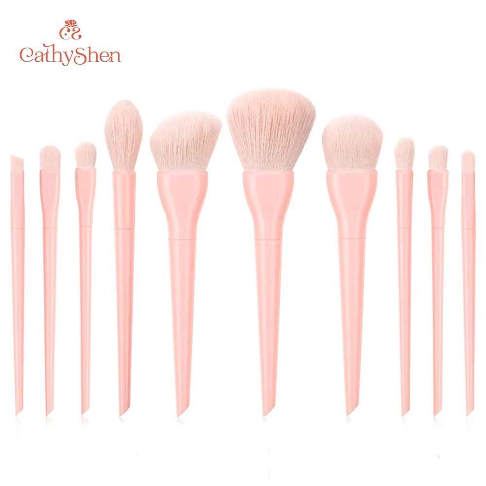 

2021Y Make-up brushes with high quality and high appearance level can come with brush makeup set private for brush makeup, Pink