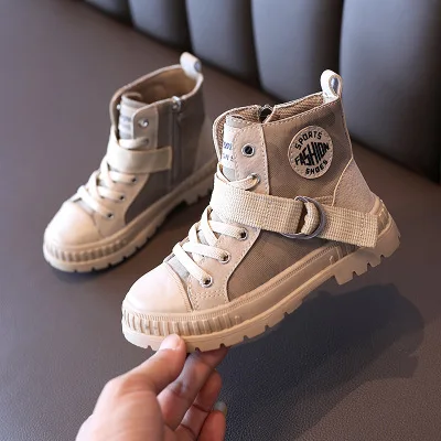 

2020 New Arrival Winter Autumn Wholesale High Quality Snow Unisex Kid Boots, Black/coffee